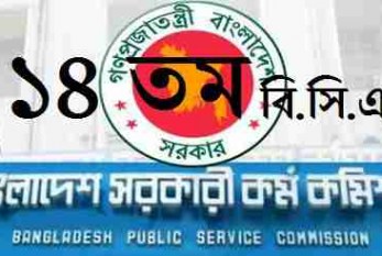 ১৪ তম বিসিএস প্রি‌লি‌মিনারী (নৈব্যত্তিক) পরীক্ষার প্রশ্ন ও সমাধান -১৯৯৩