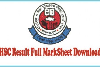 Get HSC Result Full MarkSheet 2016 Bangladesh